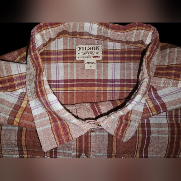 Filson Women's Conway Shirt Size Medium - Picture 8 of 16